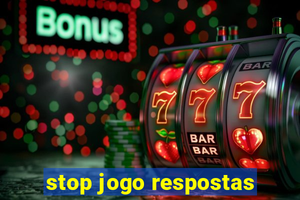 stop jogo respostas